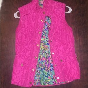 Lilly Pulitzer vest. Like new